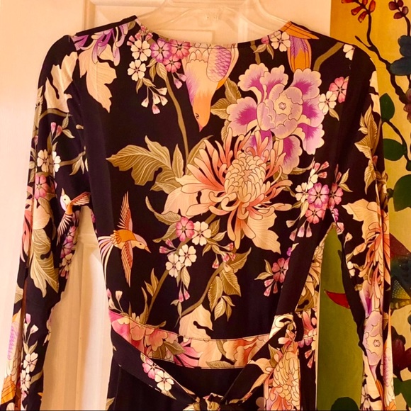 🌺🎉HP🎉🌺 NWOT Spell & The Gypsy Blue Skies Wrap Dress - Picture 14 of 16